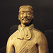 Detail of a Civil Official from the Terracotta Army in the Metropolitan Museum of Art, July 2017