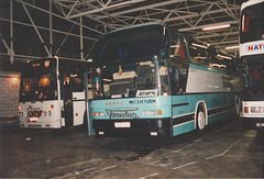 Deutsche Touring Neoplan at London Victoria - 24 Sep 1991 (152-6)