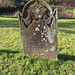 Memorial to Ann and John Bosley, Putley Churchyard, Herefordshire