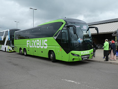 Whippet Coaches (Flixbus contractor) FX41 (OY23 CYP) at Trumpington, Cambridge - 22 Apr 2024 (P1180069)