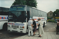 Yorkshire Traction OHE 50 (J964 YWJ) at Newmarket - 8 July 1995