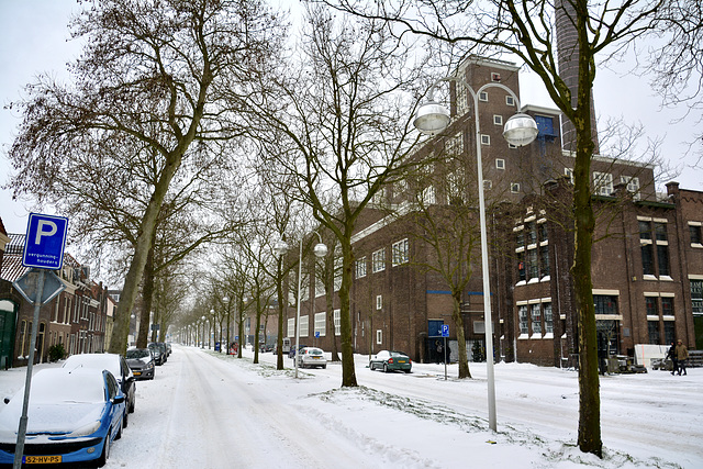 Snow on the Langegracht