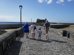 HFF from Isobel, Lucie, Finn and Luke in Lanzarote