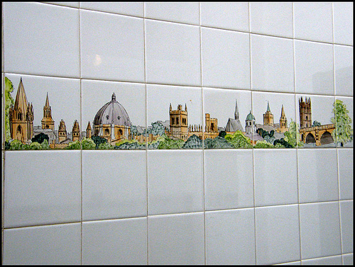 Oxford loo tiles