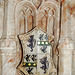 Detail of Monument to Sir William Smythe, St Peter's Church, Elford, Staffordshire