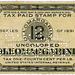 Tax Paid Stamp for Uncolored Oleomargarine, Series of 1931