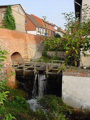 Sternberg, die Erbkornmühle im Herbst