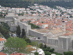 Vue sur Dubrovnik depuis le fort Lovrijenac, 4.