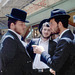 Orthodox young men discussing... Jerusalem