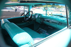 Photo # 3 )    interior,  19578 Chevrolet Bel Air... it was "spotless" inside, so well kept.. !!