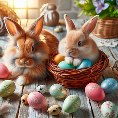 Frohe Ostern, Happy Easter, Joyeuses Pâques !