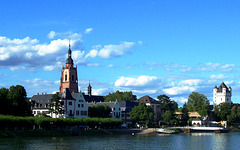 DE - Eltville - Blick vom Rhein