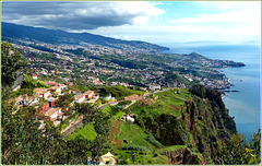 Funchal : la città inquadrata da Cabo Girao