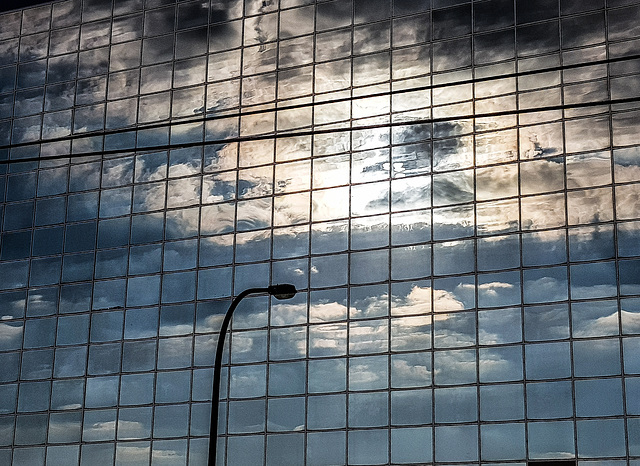 Milton Keynes afternoon sky