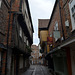 York, The Shambles - Narrow Street with Overhanging Buildings