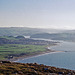 Looking along the River Conwy from The Great Orme (Scan from 1995)