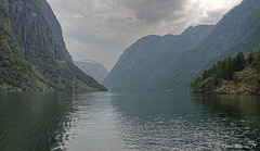 Nærøyfjorden seen from Gudvangen.