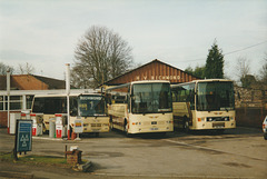 Richmond's 649 ETF, YER 469 (N994 EYA) and 316 UVX (J208 NNC) in Barley - 15 Feb 1998