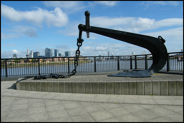 anchor at Ballast Quay