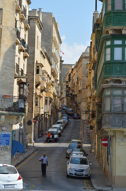 Malta, Valetta, St. Lucia's Street