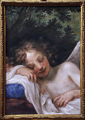 Amour endormi - Peintre Volterrano - Palais Pitti de Florence
