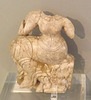 Ivory Plaque from Mycenae of a Woman on a Rock in the National Archaeological Museum in Athens, June 2014