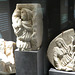 Musée de Jublains : fragments de sarcophage.