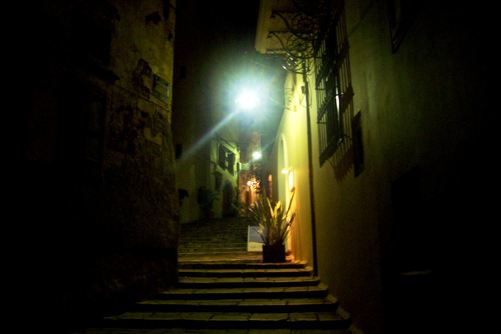 GR - Chania - Old Town by night