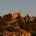 Tribunj, The Church on the Hill in the Sunset
