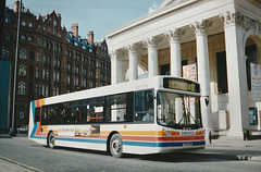 Stagecoach Manchester 195 (T195 MVM) in Manchester – 5 Mar 2000