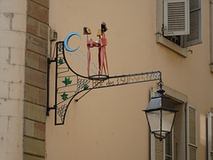 Rue des Trois Suisses in Morges