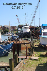 Newhaven boatyards 2016