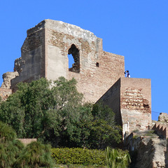 Alcazaba, Malaga, Spain (Castillo de Gibralfaro)