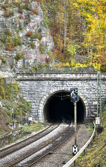 ...am Mühlener Tunnel