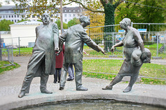 Aachen, Brunnenfiguren