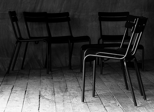 Chairs in the Radić Pavilion