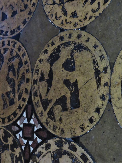 canterbury cathedral  pavement of trinity chapel c.1220