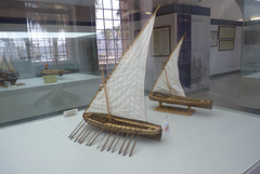 Maquetas de Galera en el Museo Naval de Cartagena