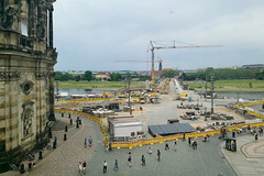 Dresden 2019 – Rüstkammer – View of the Augustusbrücke