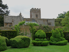 Topiary at Chastleton House and St Mary's Church