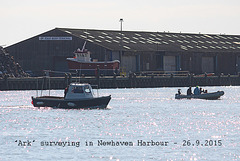 Survey vessel Ark - Newhaven - 26.9.2015