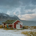 A fisherman's house in the Lofoten Islands
