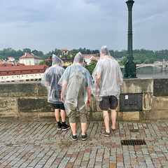 Prague 2019 – Tourists in plastic
