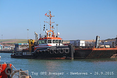 Tug GPS Avenger - Newhaven - 26.9.2015