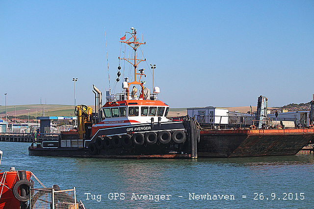 Tug GPS Avenger - Newhaven - 26.9.2015