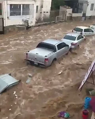 The crazy flooding in Bodrum......