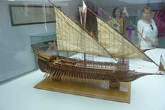 Galera en el Museo Naval de Cartagena