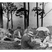 The Pritchards picnic on the hills circa 1924