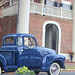 Lovely well kept Chev Truck,  in front of Court House, Dahlonega, Georgia  ( 10 - 19)  ) a real skinny passenger :))
