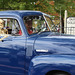 "Wait a minute" ??  what?   :)))  this driver was having a great time around the town square on Halloween Day,  in Dahlonega, Georgia ,  USA